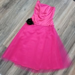 Dessy strapless gown, size 4